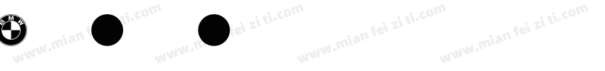 bmw字体 Latin Regular字体转换